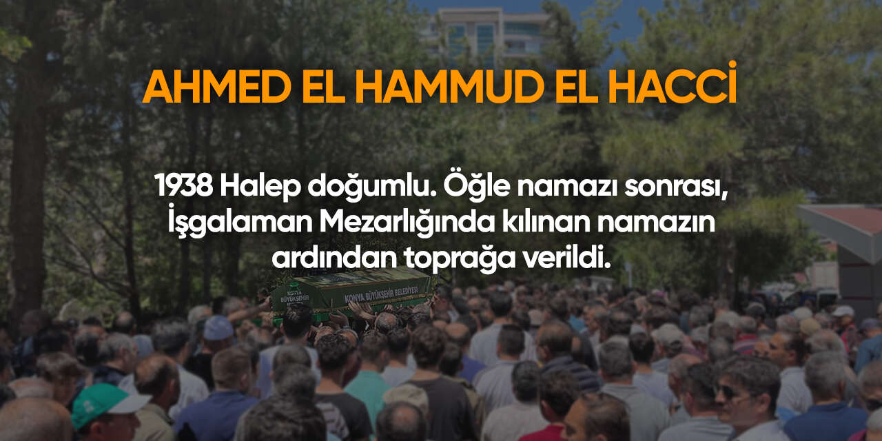 Konya'da bugün vefat edenler | 26 Kasım 2025 3